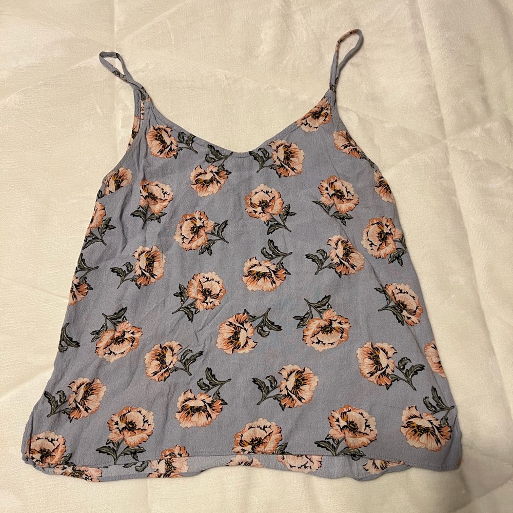 Forever 21 Floral Tank Top Small